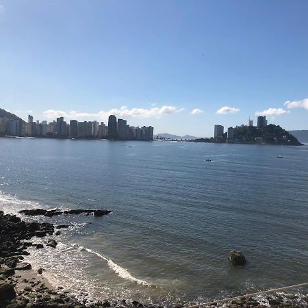 Apartamento Frente A Praia Sao Vicente Luaran gambar