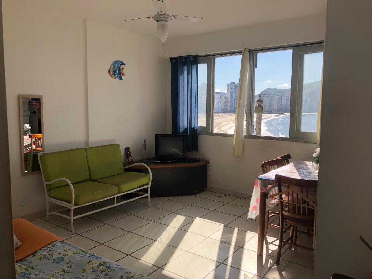 Apartamento Frente A Praia Sao Vicente Luaran gambar